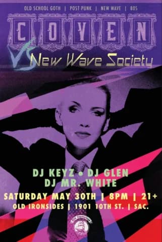 COVEN vs. New Wave Society — DJ Keyz at Old Ironsides