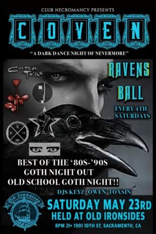 COVEN with Ravens Ball at Old Ironsides