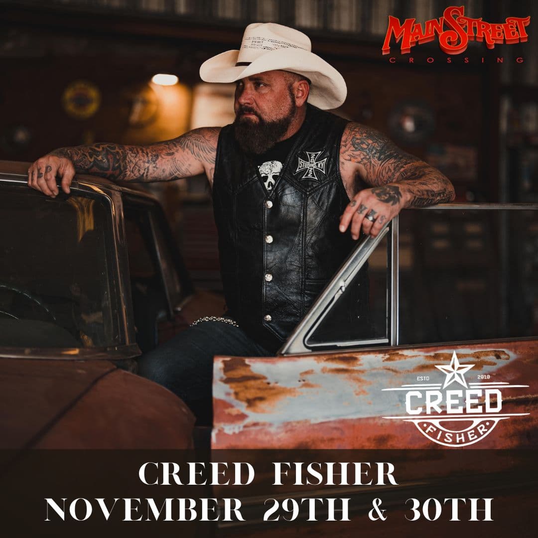 Creed Fisher at Goldfield Trading Post — Roseville