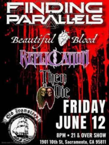 Finding Parallels with Replication, Beautiful Blood & Then Die at Old Ironsides