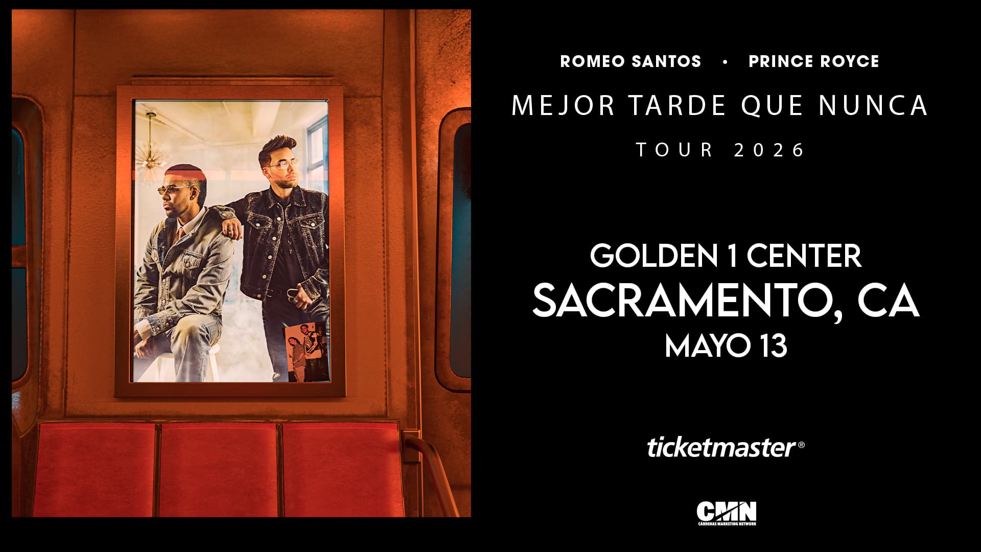Romeo Santos at Golden 1 Center